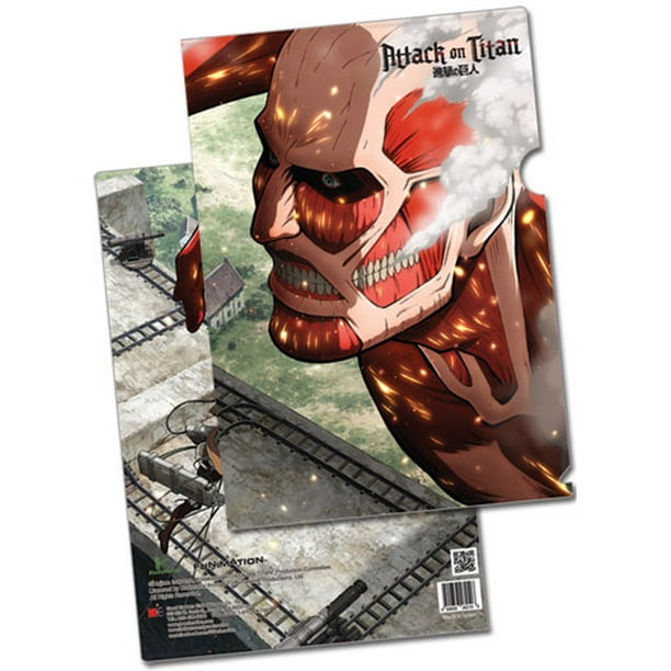 Custom Attack on Titan Anime Christmas Ornament Colossal Titan